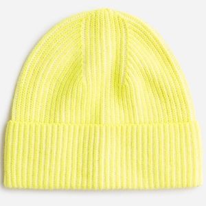 NWOT J. Crew 100% Cashmere Plaited Beanie 🎉